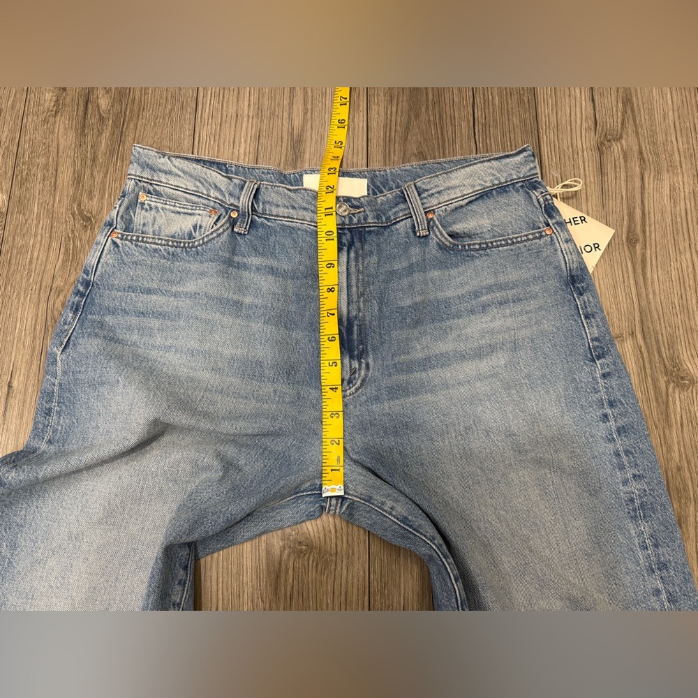 NWT Mother Jeans The Dodger Skimp Cuff in Leap of Faith Sz 32 - Picture 11 of 15